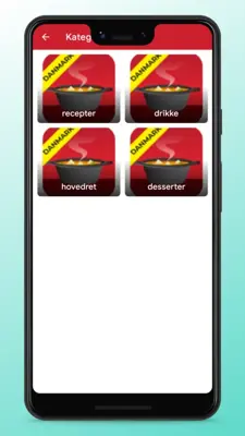 Danish Recipes - Food App android App screenshot 1