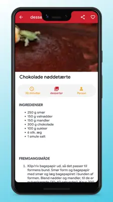 Danish Recipes - Food App android App screenshot 4