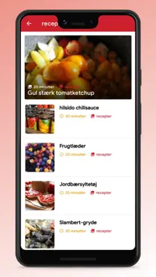 Danish Recipes - Food App android App screenshot 5