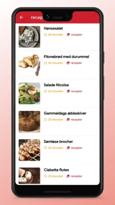 Danish Recipes - Food App android App screenshot 6